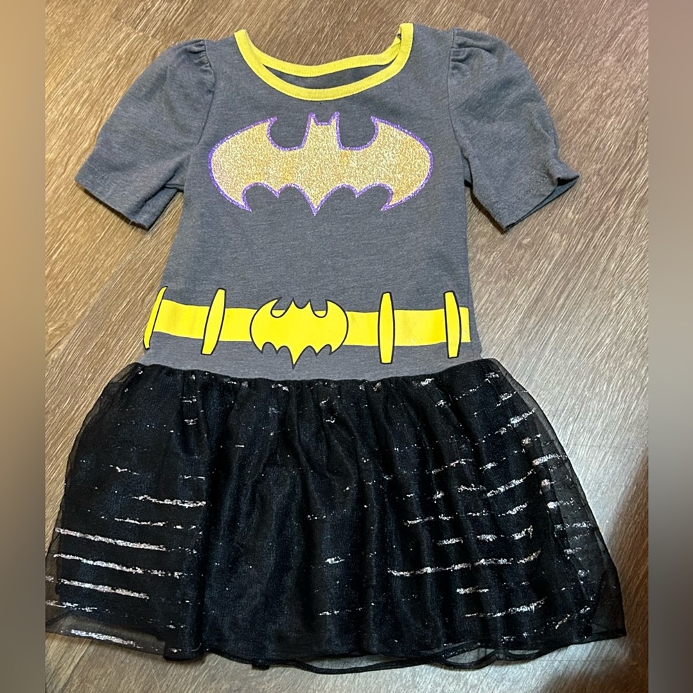 DC Superhero Girls Batman Dress Size 3T